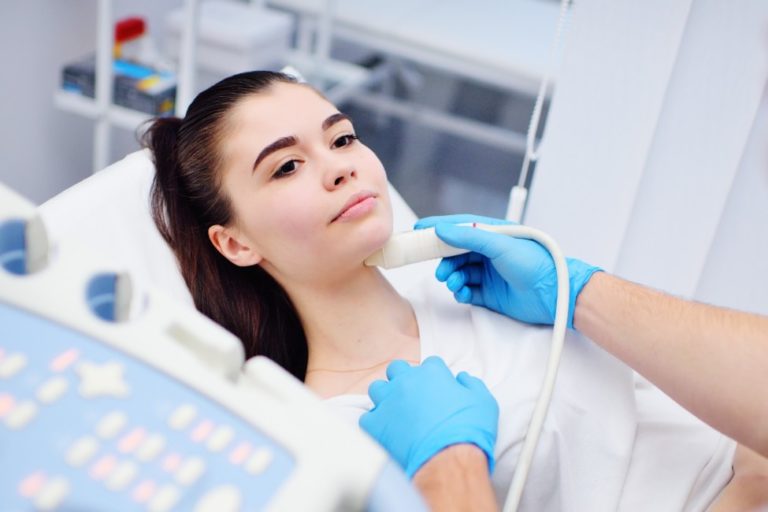 ecografia alla tiroide